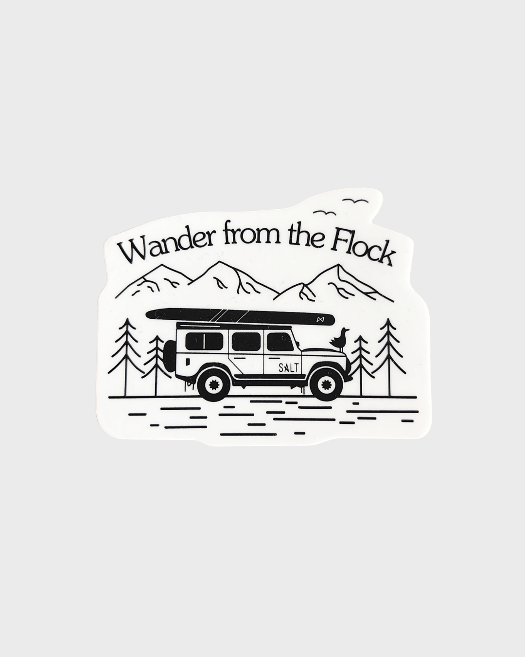 Sticker | Wander From the Flock