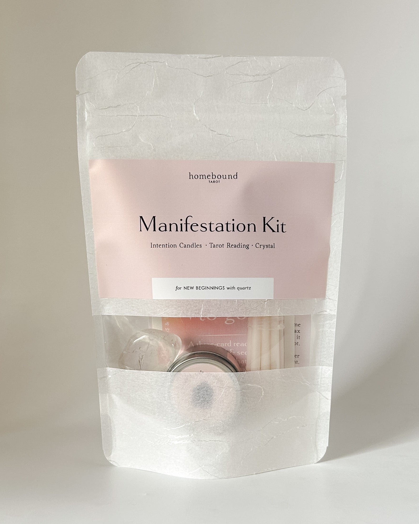 Manifestation Kit | for new beginnings with quartz