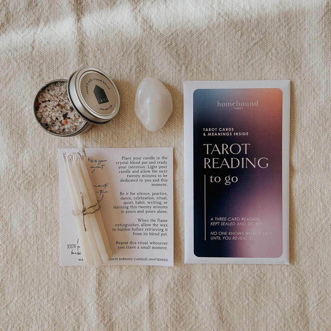 Manifestation Kit | for new beginnings with quartz