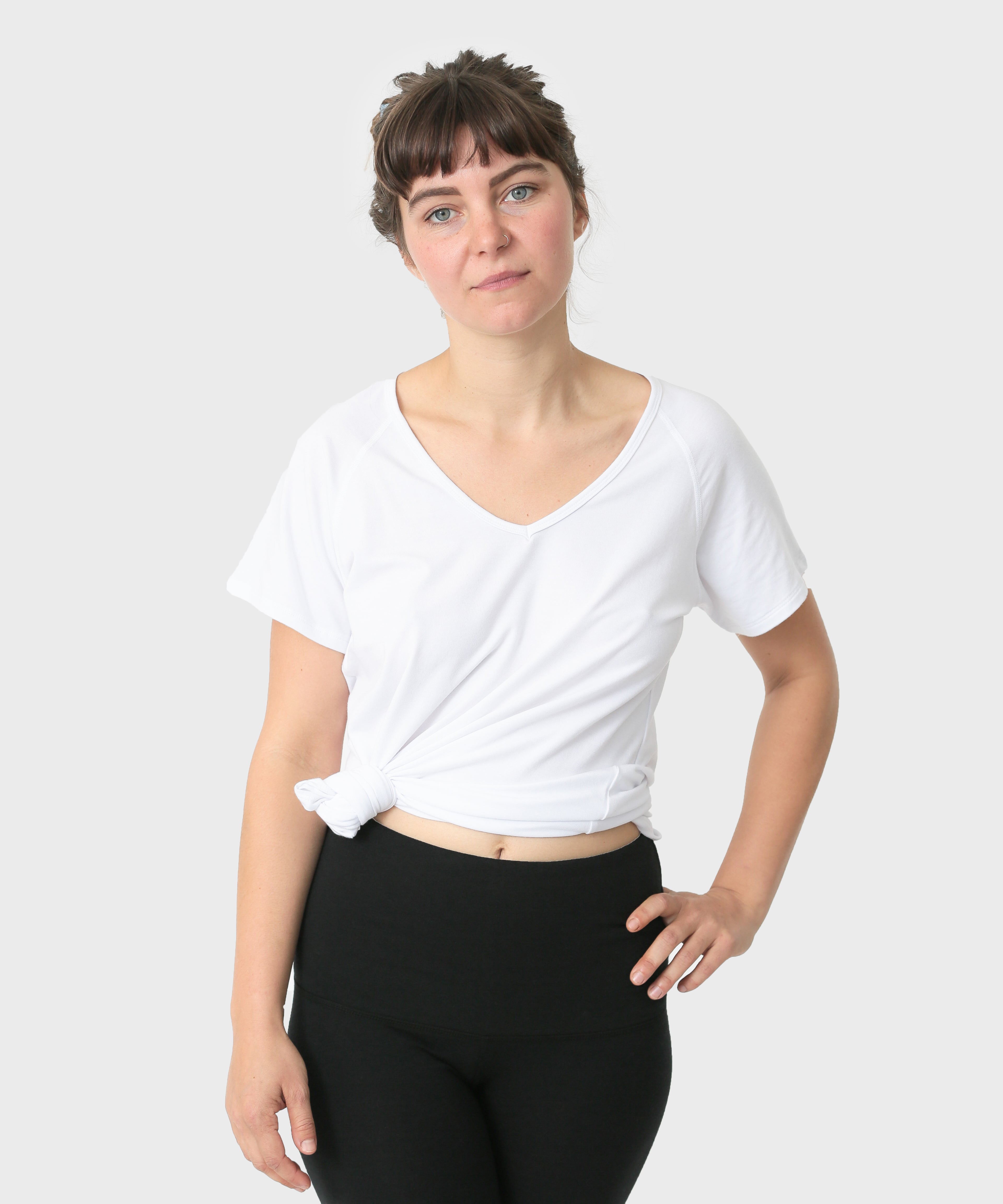 Ula V-Neck Tee - SALT Shop